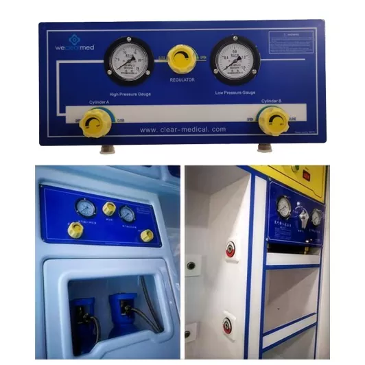 Ambulance medisch gas verdeelstuk